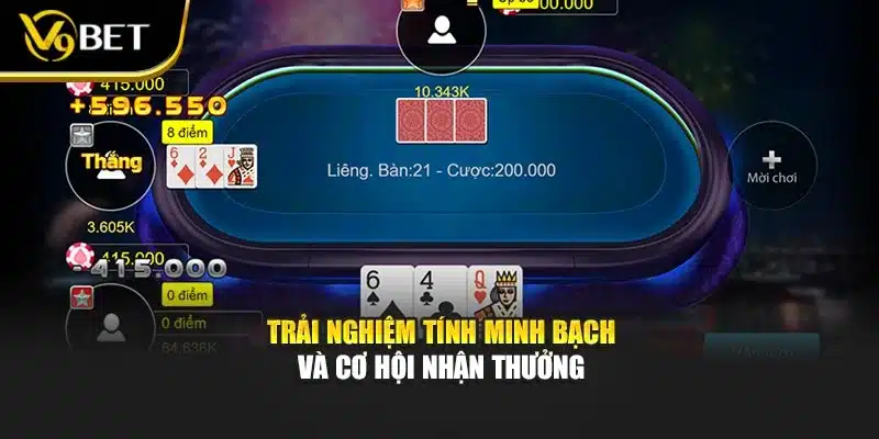 Đánh Liêng 3 Cây – Kinh Nghiệm Thắng Siêu Tốc Tại V9bet 4 Trải nghiệm tính minh bạch và cơ hội nhận thưởng
